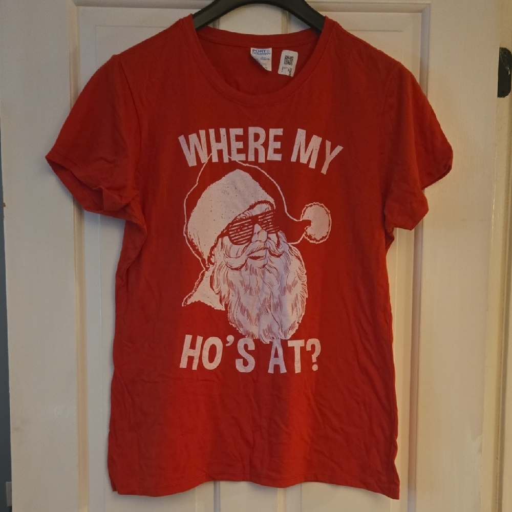Red Santa Graphic T-Shirt